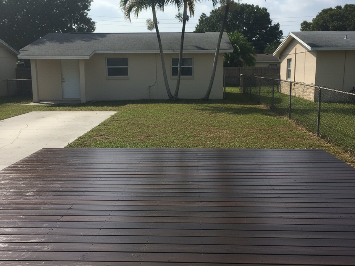 Deck Railing Installation & Repair completed by Majestic Deck Solutions in Hollywood, FL