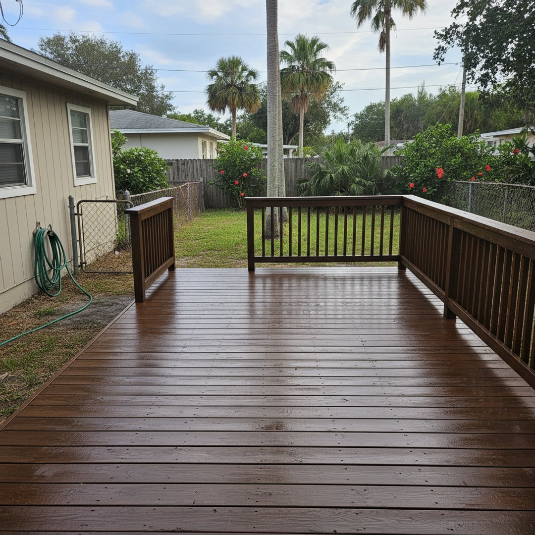 Composite Decking Installation completed by Majestic Deck Solutions in Fort Lauderdale, FL